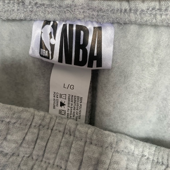 NWT NBA Gray Sweatpants - Picture 4 of 7